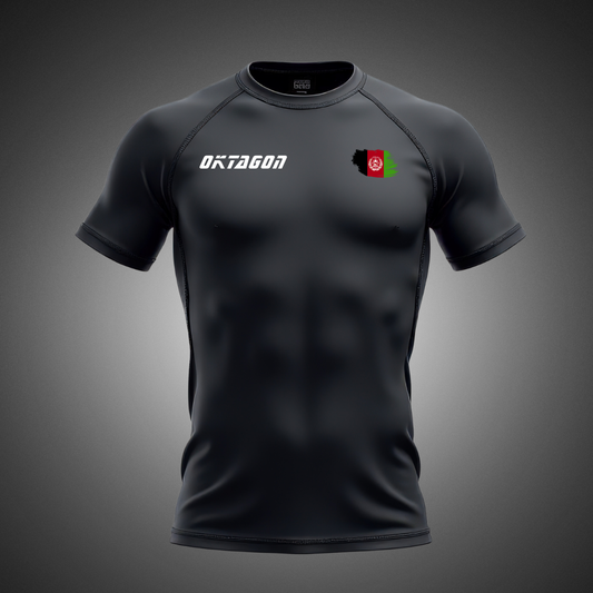 Camiseta Rashguard de alto rendimiento de Afganistán