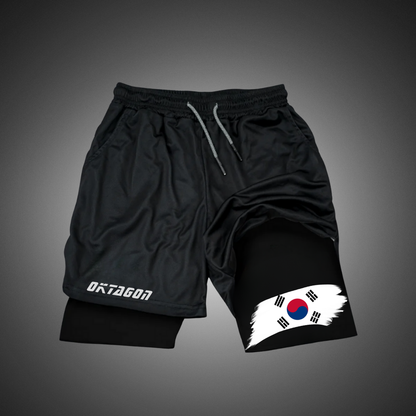 North Korea Performance Shorts