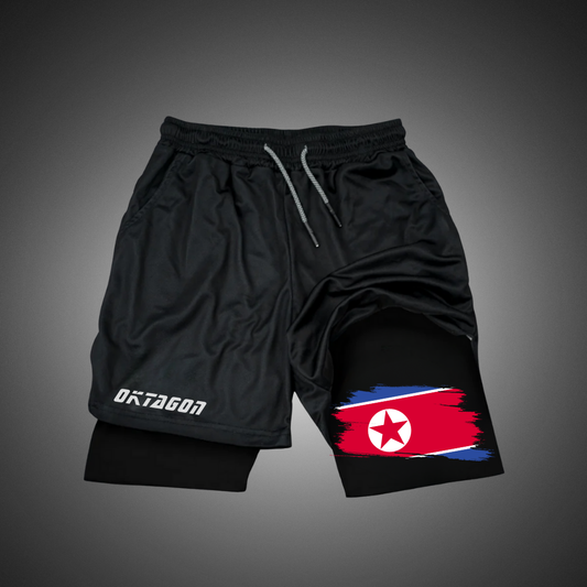 North Korea Performance Shorts