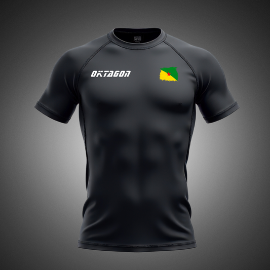 Camiseta Rashguard de alto rendimiento de la Guayana Francesa