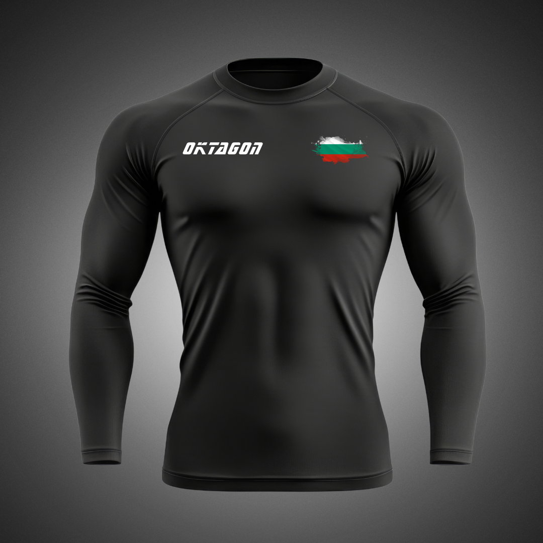 Rendimiento de la camiseta Rashguard Macedonia