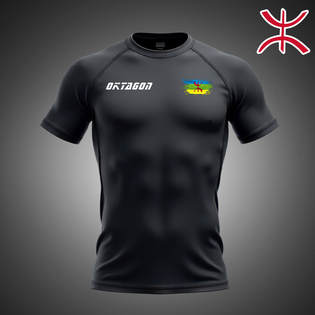 Camiseta de protección solar de alto rendimiento Amazigh