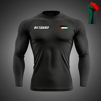 Camiseta Rashguard Palestina Performance