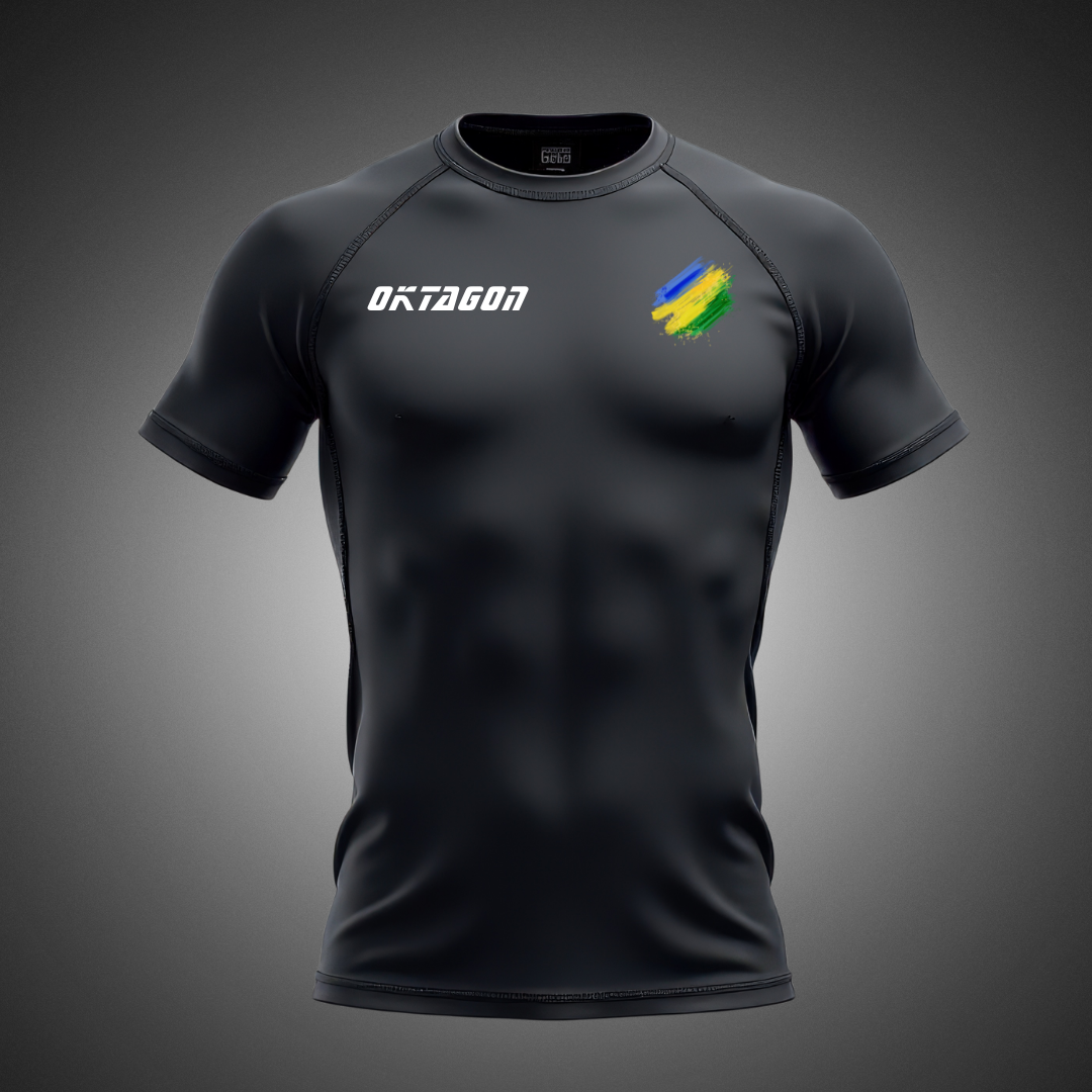 Camiseta minimalista brasileña Rashguard