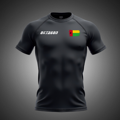 Camiseta Rashguard de alto rendimiento de Guinea-Bissau