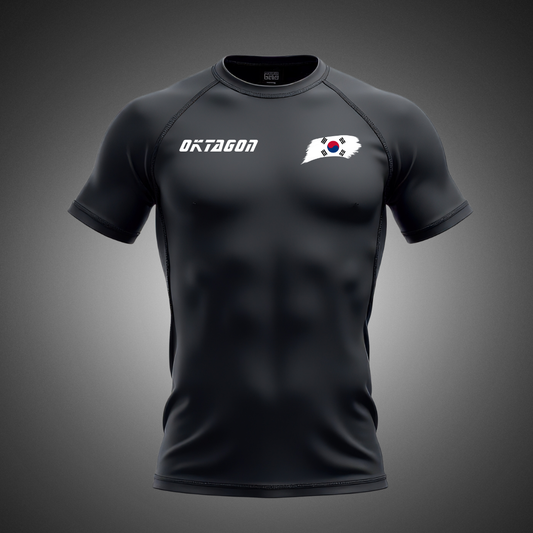 Camiseta Rashguard de alto rendimiento de Corea del Sur