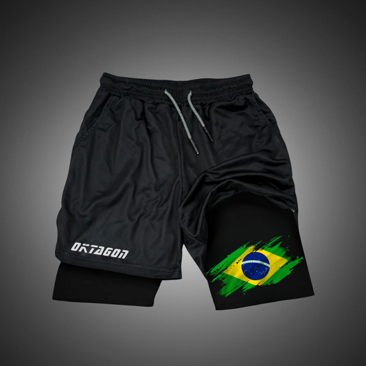 Pantalones cortos de rendimiento de Brasil