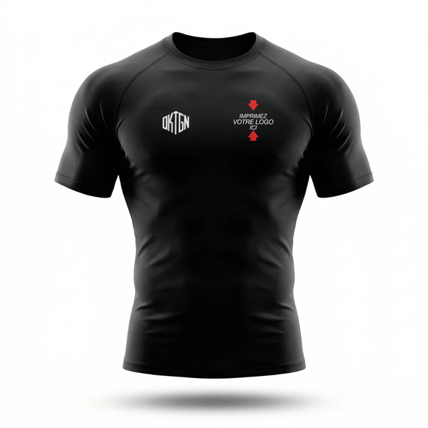 OKTGN Elite V2 – Rashguard Personnalisé avec Votre Logo