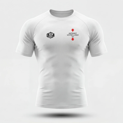 Rashguard blanc face