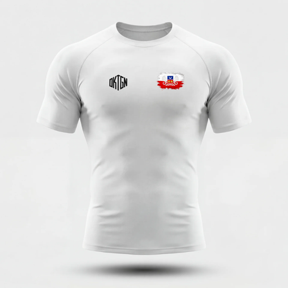 Rashguard Mayotte blanc face
