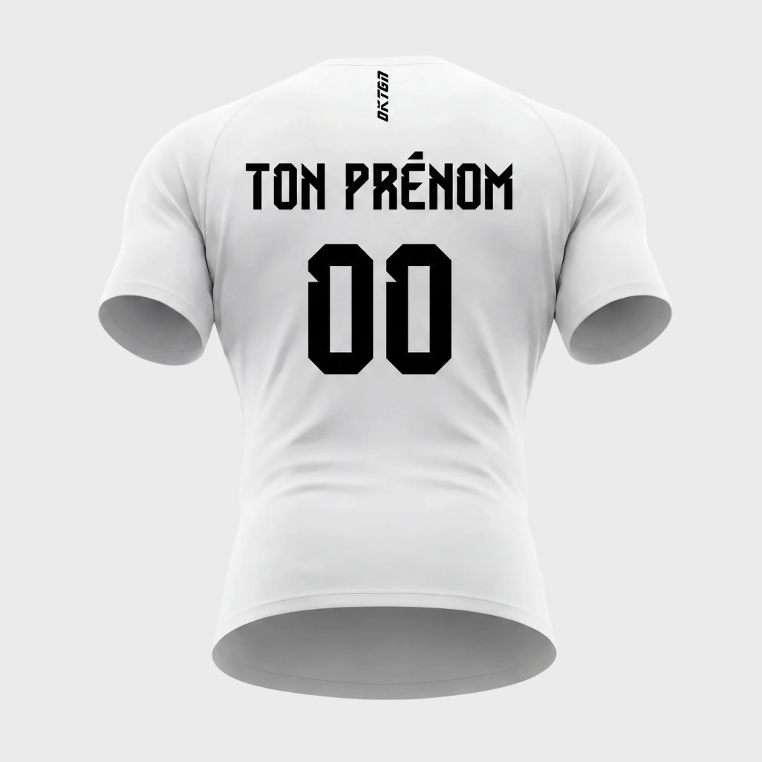 Rashguard dos blanc