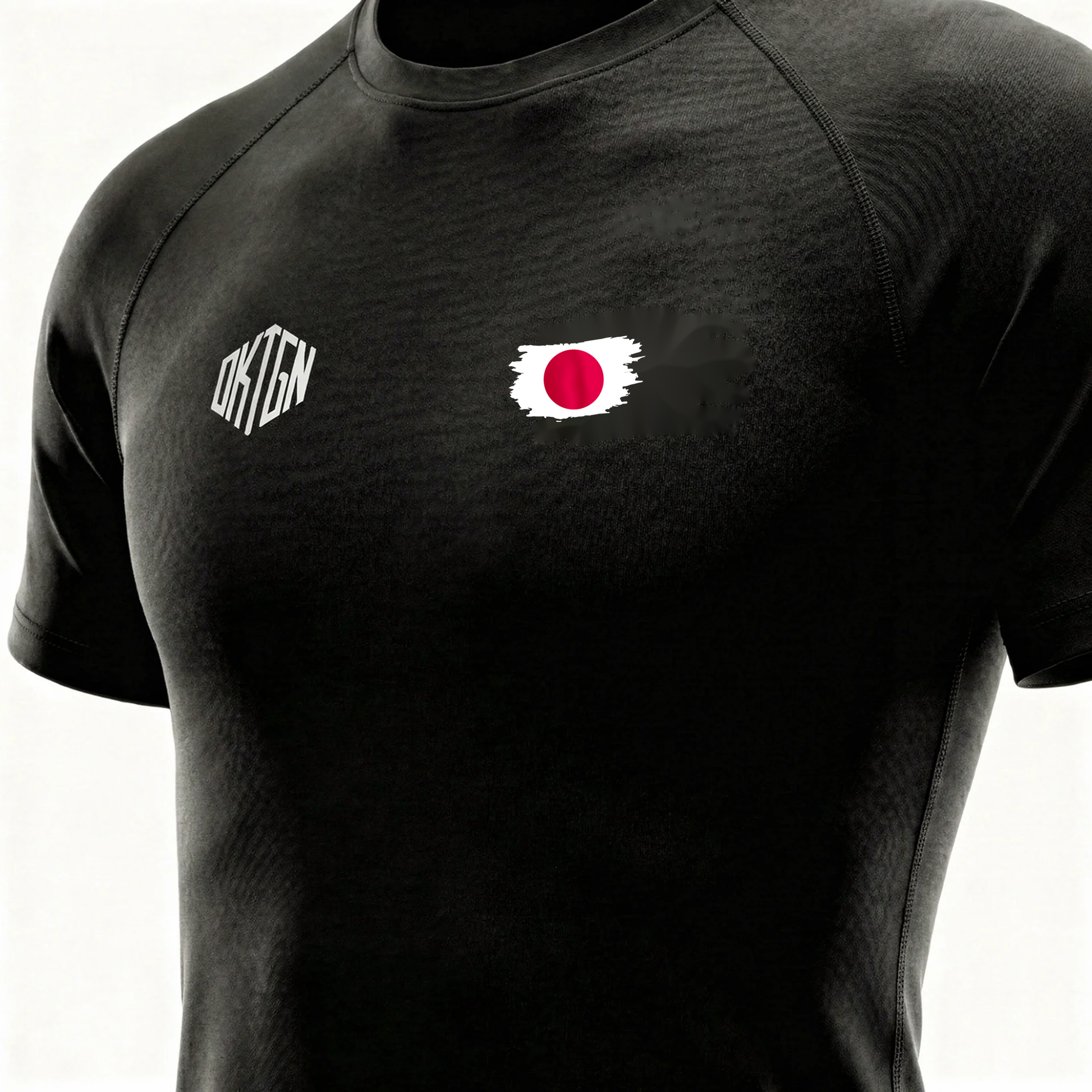 Rashguard Japon detail noir