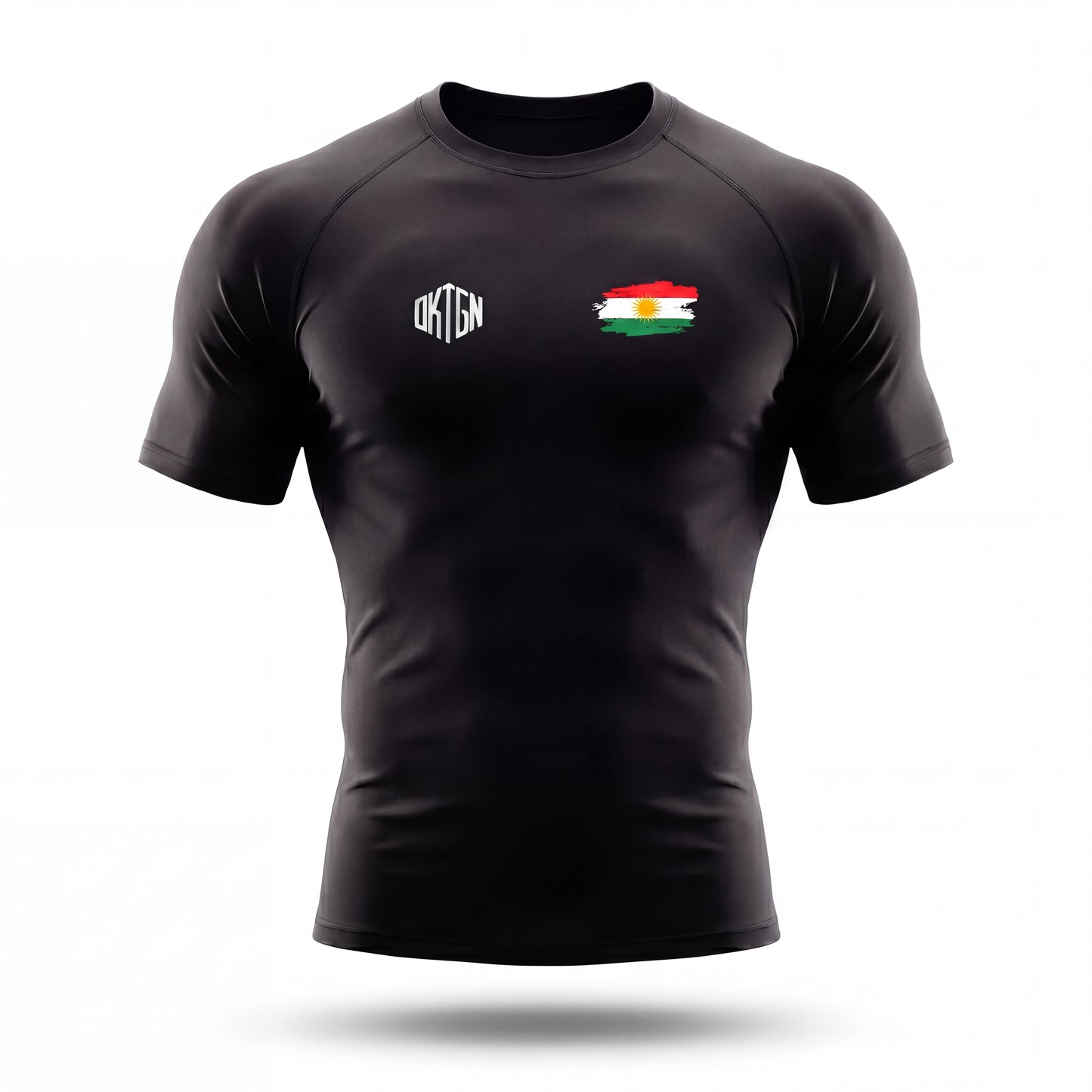 Rashguard Kurdistan face noir