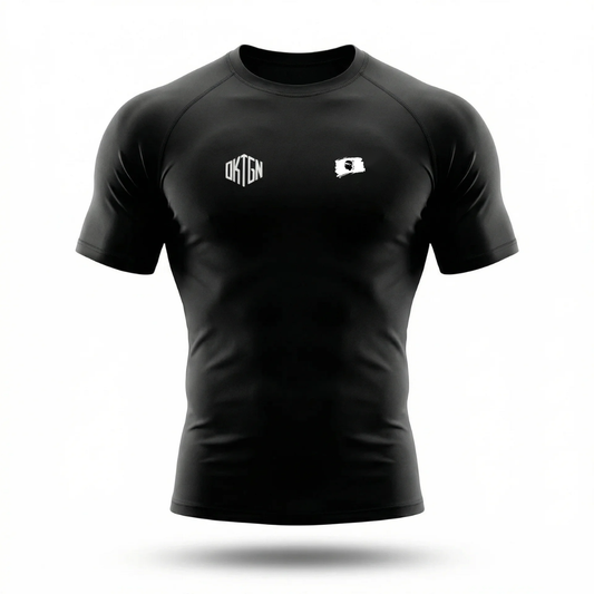 Rashguard Corse face noir