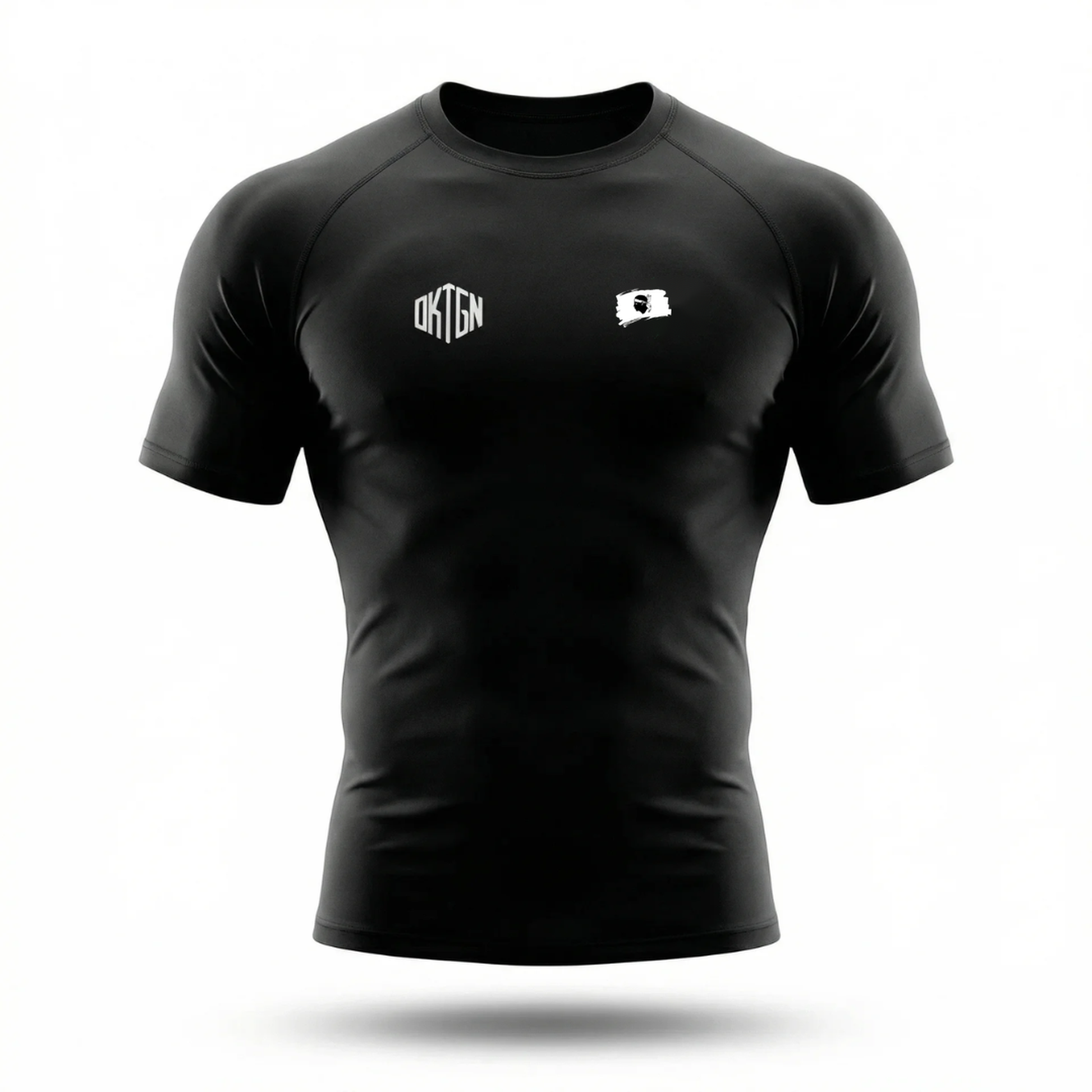 Rashguard Corse face noir
